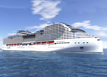 MSC Euribia, revelado el barco de MSC Cruceros más sostenible