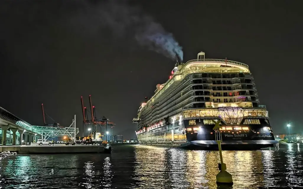 Málaga recibe el primer crucero en puerto de la península ibérica tras 15 meses