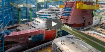 Construyendo el Disney Wish en 39 segundos: espectacular video time lapse