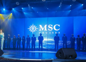 MSC Cruceros celebrando el nombramiento y flotación de 2 nuevos barcos