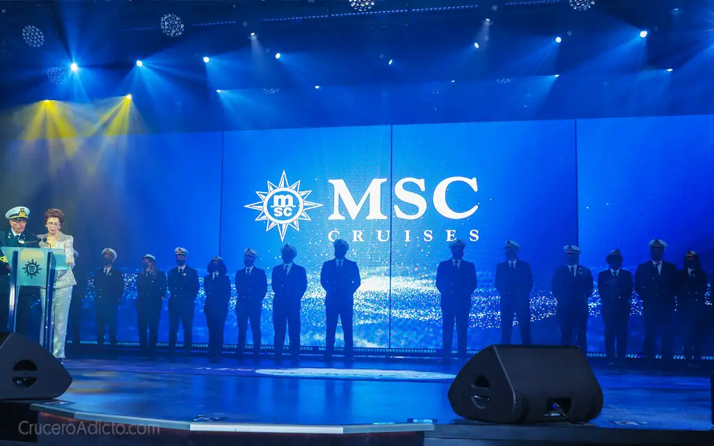 intensa semana de MSC Cruceros celebrando el nombramiento y flotación de 2 nuevos barcos
