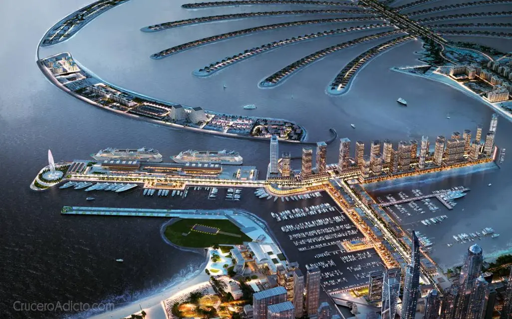Proyecto final del Dubai Harbour Cruise Terminal