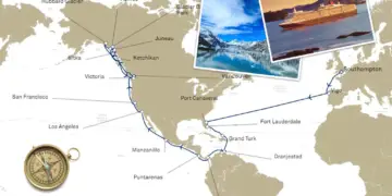 Cruceros desde España a Alaska, 2 itinerarios únicos en una reina