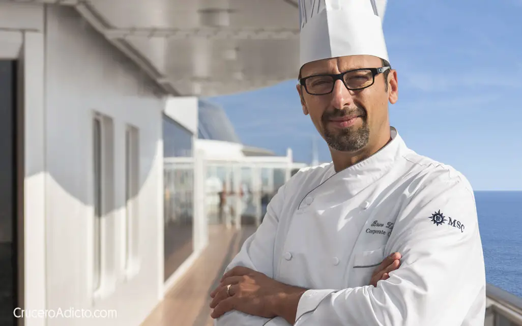 Bruno Zaza Corporate Chef MCS Cruceros