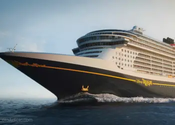 Disney Cruise Line revela su sexto barco, Disney Treasure, nuevo puerto privado, y nuevos itinerarios
