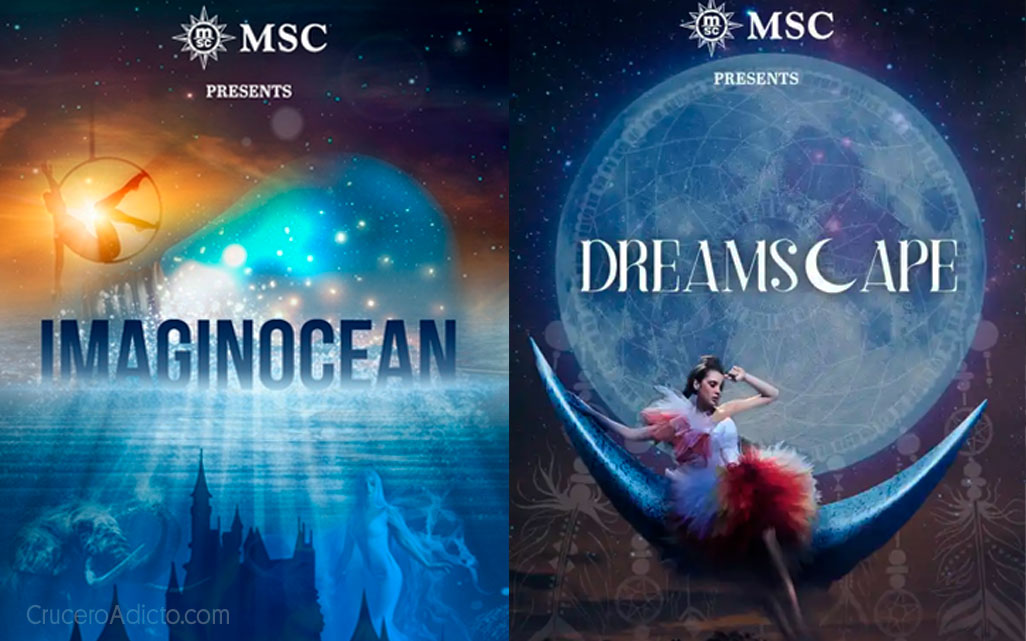 6 espectáculos del MSC Seascape