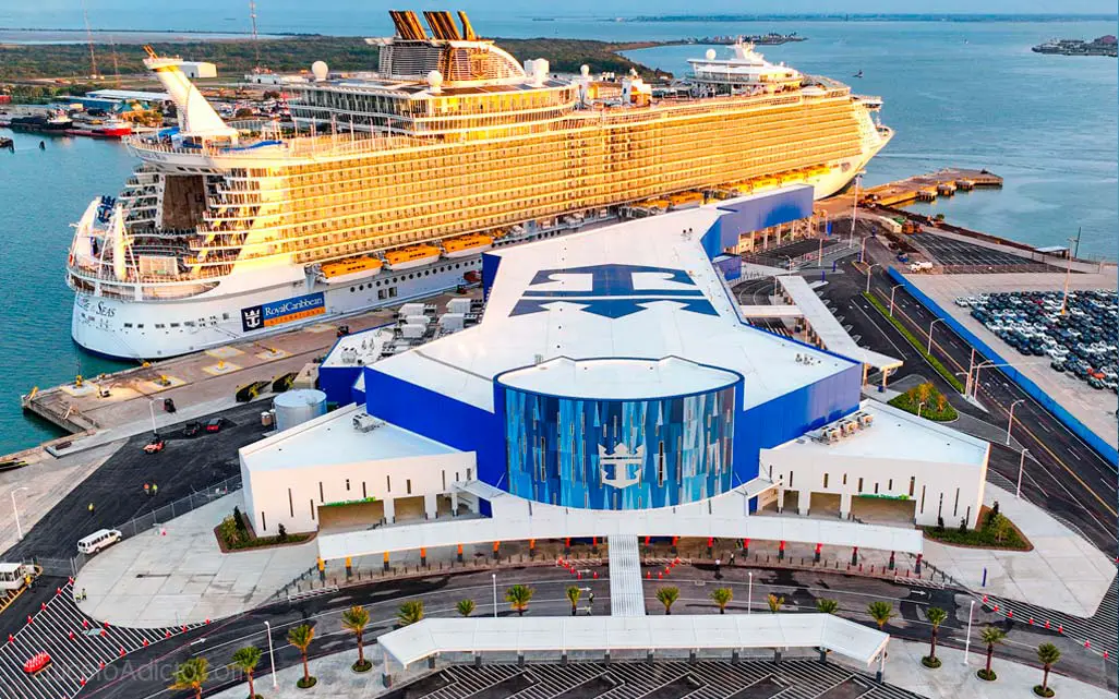 Royal Caribbean inaugura su nueva terminal de cruceros en Galveston