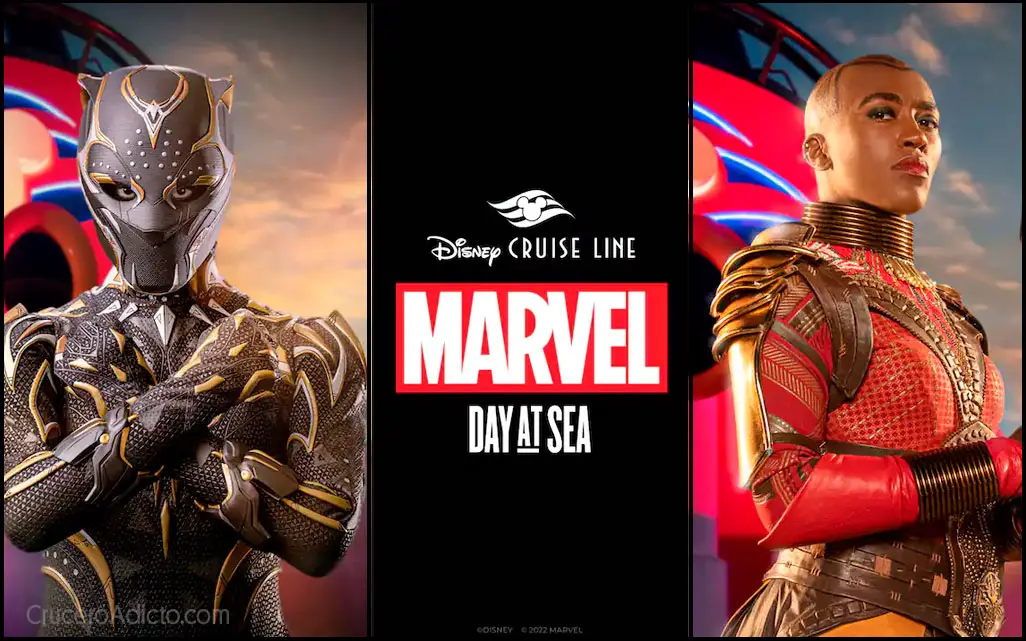 Black Panther y Okoye embarcan en los cruceros Disney