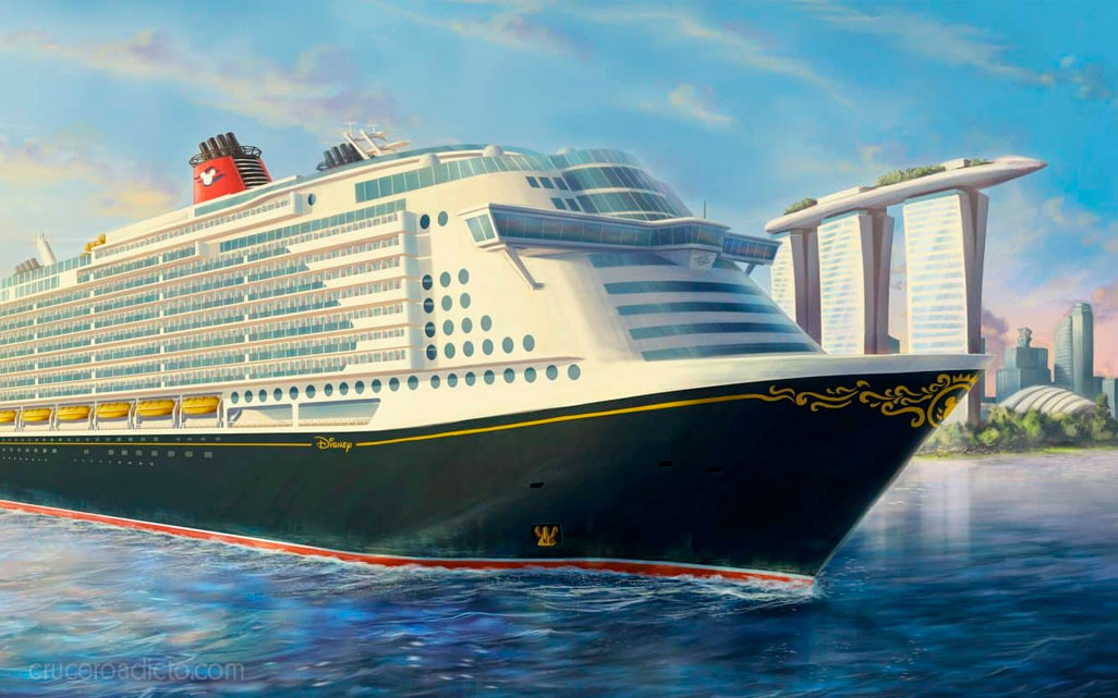 Disney Cruise Line revela el puerto base para su nuevo megabarco