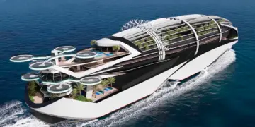 Presentado el barco de crucero del futuro sostenible y sin restaurantes
