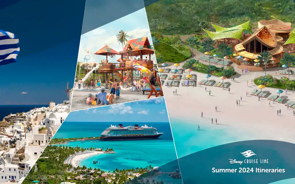 Revelados los itinerarios de Disney Cruise Line por Europa del verano de 2024