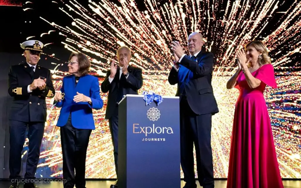 EXPLORA JOURNEYS 8 Explora Journeys celebra la ceremonia de nombramiento del EXPLORA I en Nueva York