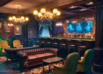 Haunted Mansion Bar Disney Treasure 001