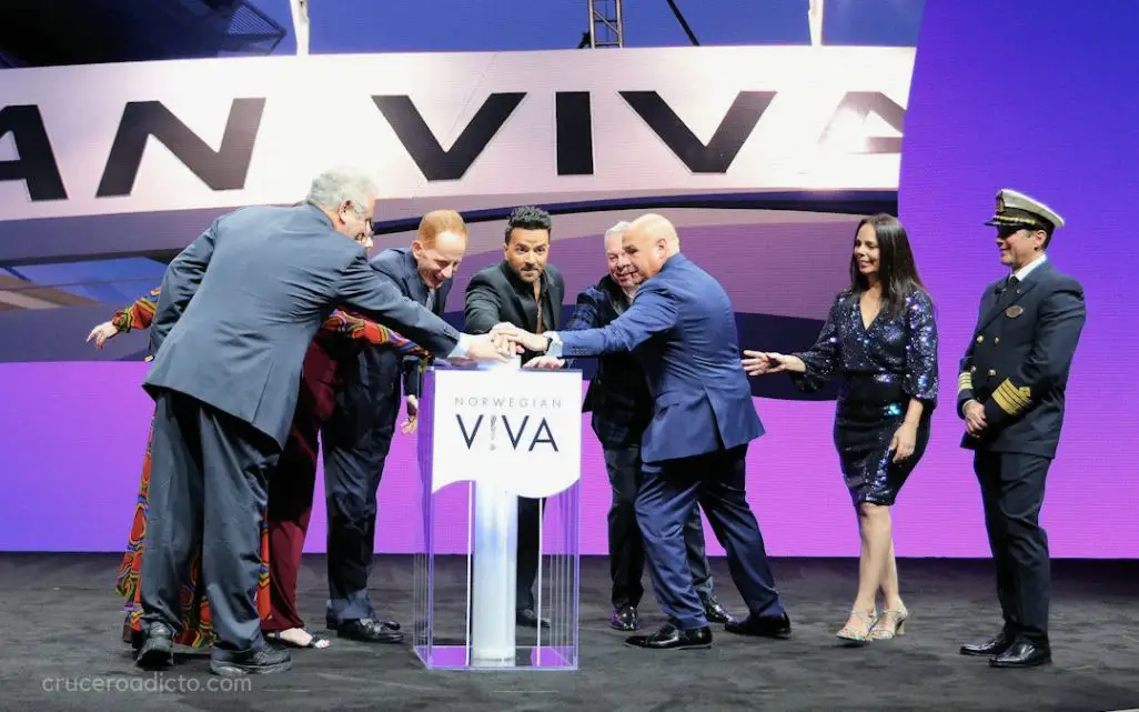Nombrado oficialmente el Norwegian Viva en Miami