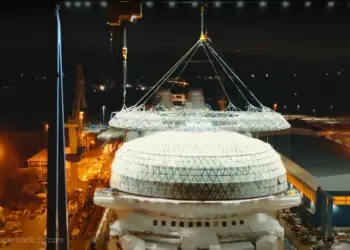 Vídeo del espectacular proceso de construcción del Icon of the Seas