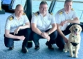 Rover, primer oficial jefe canino en un crucero Royal Caribbean