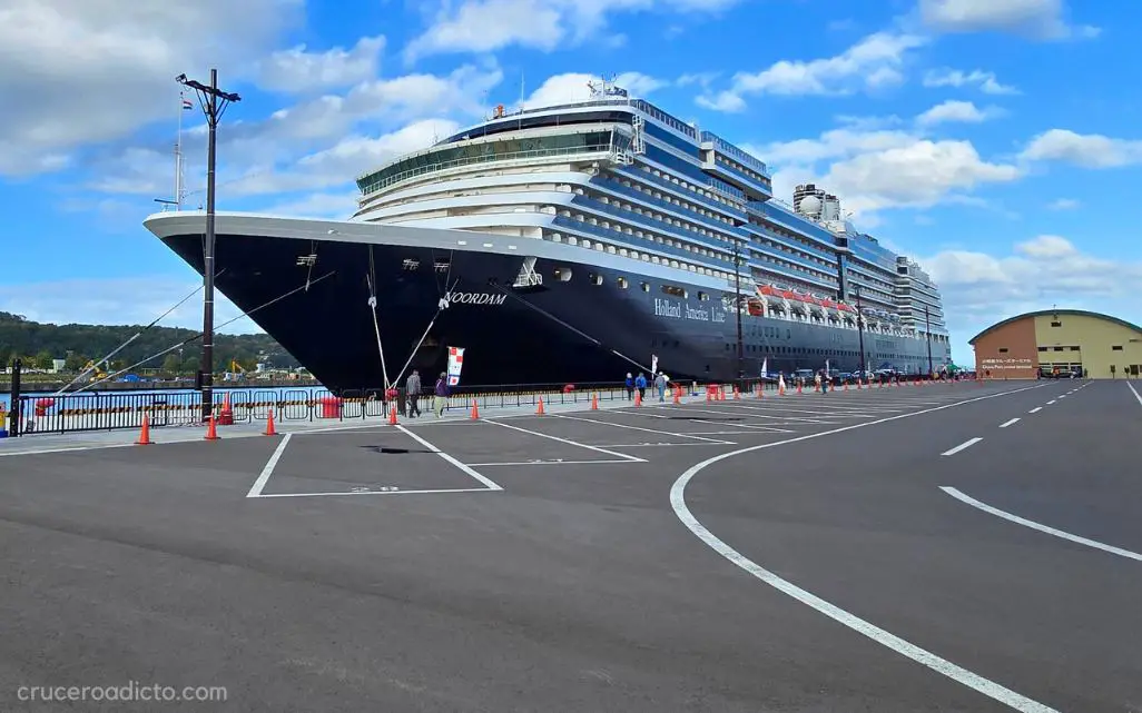 Experiencia en el Noordam por Japón