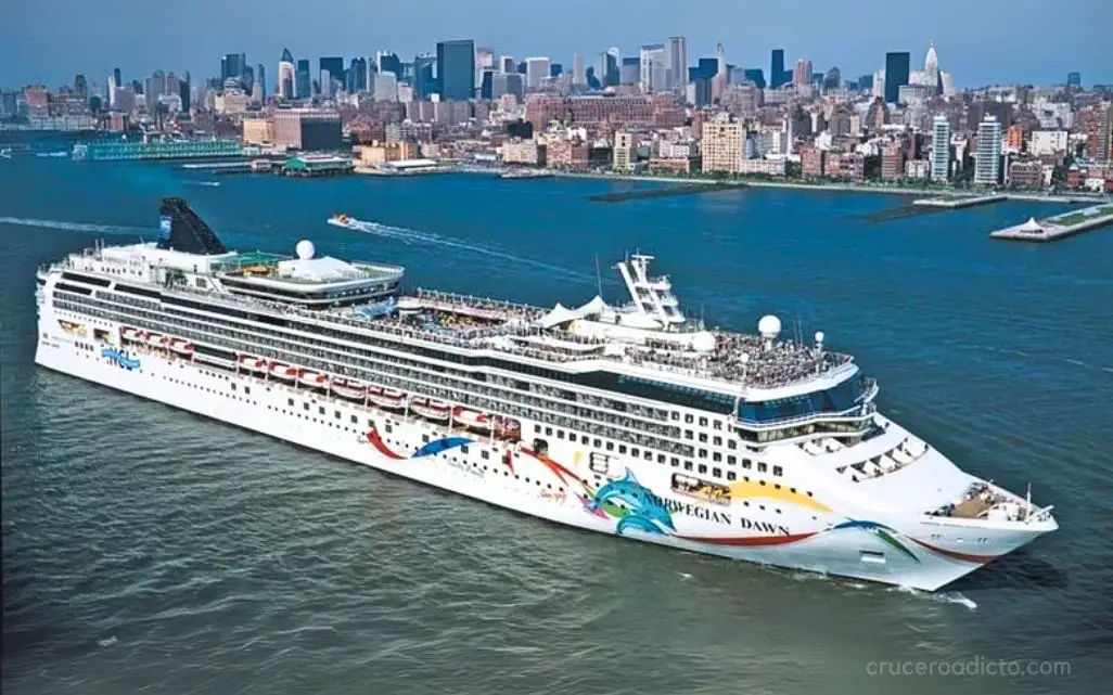 Comienza viaje inaugural del Norwegian Dawn