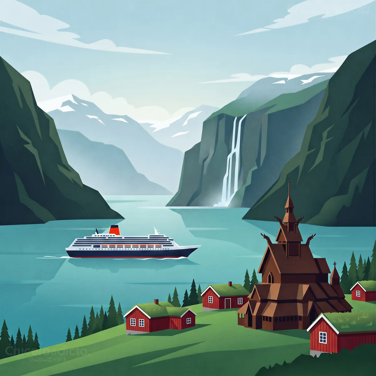 Cruceros por los Fiordos noruegos