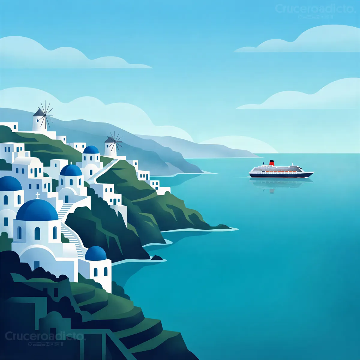 Cruceros por islas Griegas