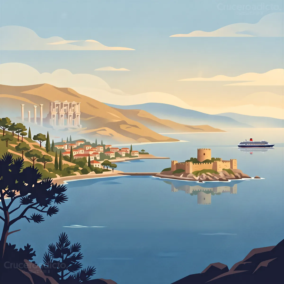 Cruceros por Mediterraneo oriental