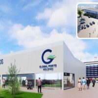 Recreación de la nueva terminal de cruceros del puerto de Ferrol, cortesía de Global Ports Holding